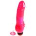 Többsebességes, vízálló vibrátor; Rózsaszín; 20 cm;